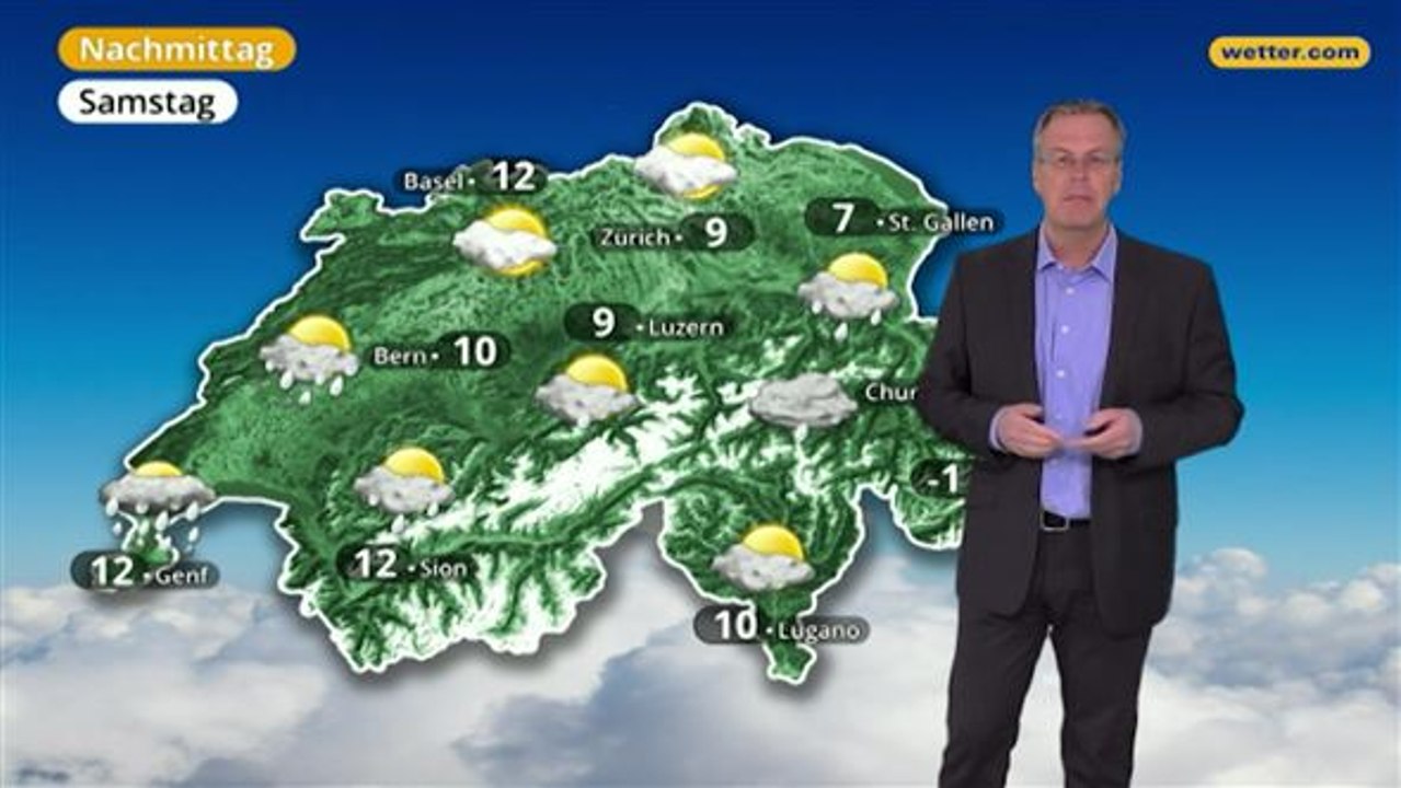 Das Wetter in der Schweiz am 31. März 2018