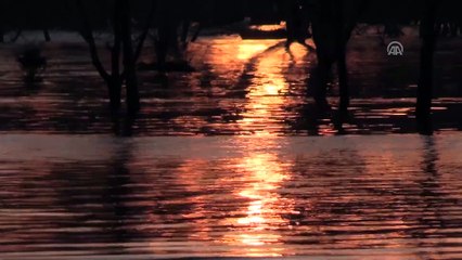 Edirne ufkunda kızılın bin bir tonu