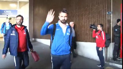 Trabzonspor, İstanbul'a Geldi