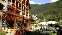 Wohnen im Holzstapel: der Muslhaufen in Südtirol | euromaxx