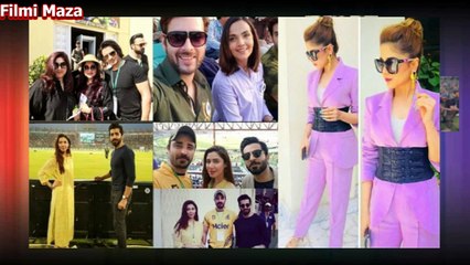 Celebrities Spotted at National Stadium Karachi in PSL Final