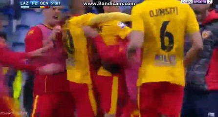 Guiherme Goal HD - Lazio 1-2 Benevento 31.03.2018