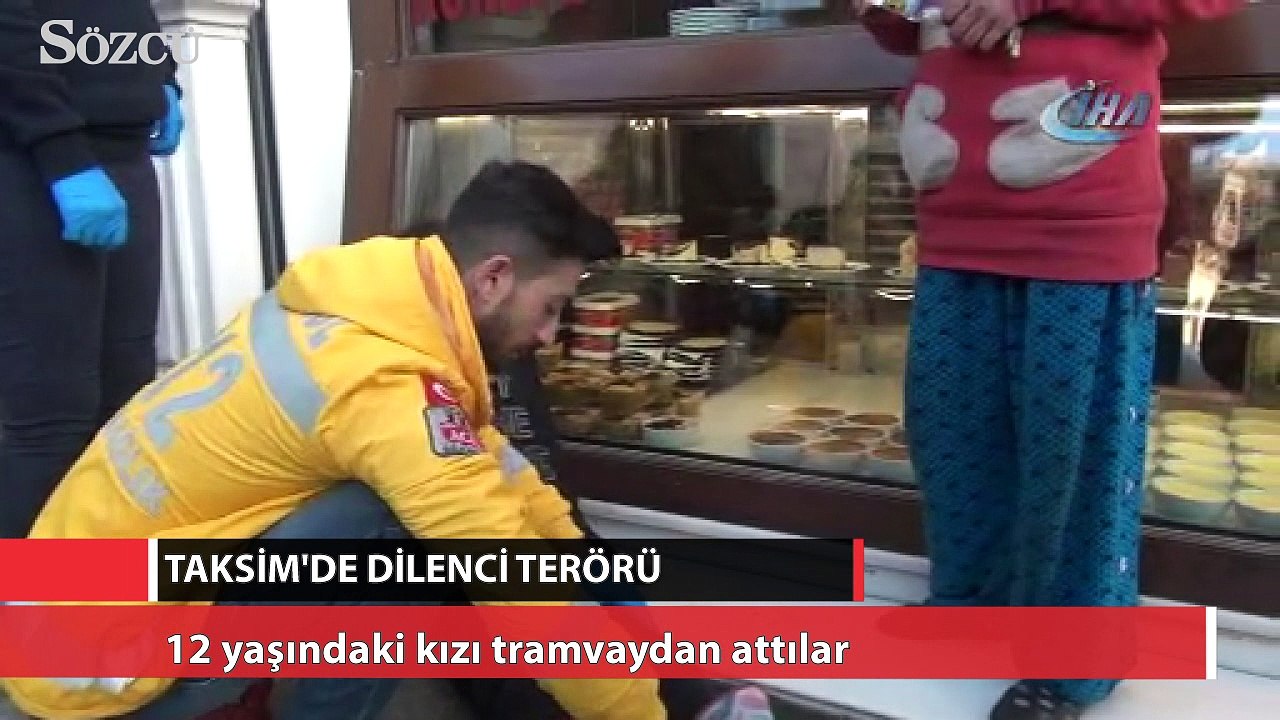 12 yaşındaki küçük kızı tramvaydan attılar