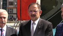 Çevre ve Şehircilik Bakanı Özhaseki gazetecilerin sorularını cevapladı - KAYSERİ