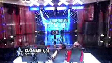 Pilipinas Got Talent 2018 Auditions- Karl Matrix - Illusion TV Magic
