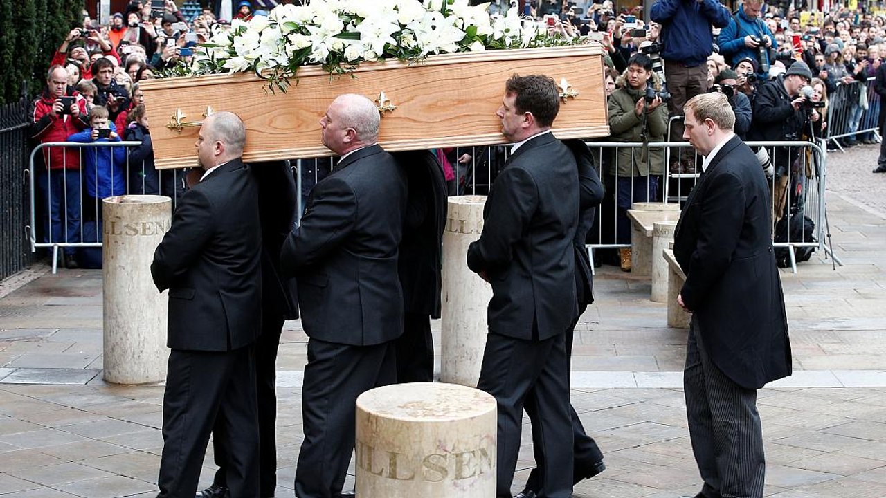 Trauerfeier für stephen hawking