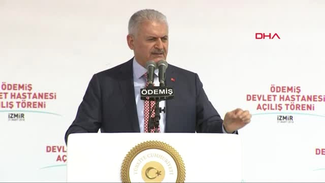 Ödemiş - Başbakan Yıldırım Ödemiş Devlet Hastanesinin Açılışında Konuştu -5