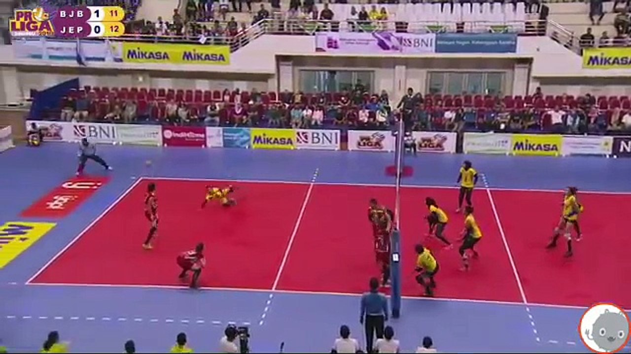 Semi final set kedua BJB VS JKT ELEKTRIX!!  PROLIGA 2018