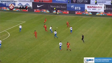 Artem Dzyuba Goal - Dynamo Moscow 0-1 Arsenal Tula 31-03-2018