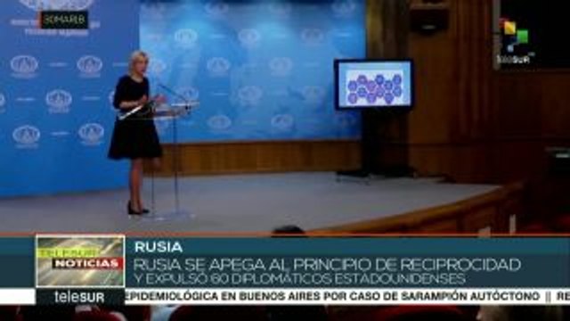 Rusia expulsa a 60 diplomáticos estadounidenses