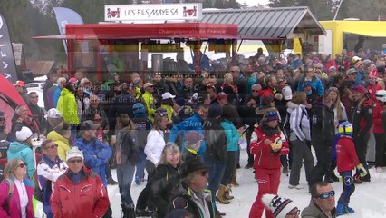 CHATEL - Championnats de France de Ski Alpin - Géant Dame - Manche 2 - Mars 2018
