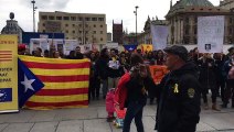 Concentració de suport a Puigdemont a Munic