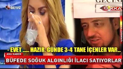 Büfede soğuk algınlığı ilacı satıyorlar