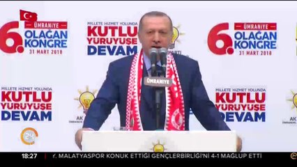 Cumhurbaşkanı Erdoğan İstanbul Ümraniye'de konuştu