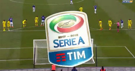 Fabio Quagliarella Goal HD -  Chievo 0 - 1	 Sampdoria 31.03.2018 HD