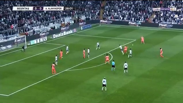 Atiba Hutchinson Goal HD - Besiktas 1-0 Alanyaspor 31.03.2018