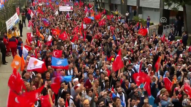 Cumhurbaşkanı Erdoğan: 'Bir olacağız, iri olacağız, diri olacağız, kardeş olacağız, hep birlikte Türkiye olacağız.' - İSTANBUL