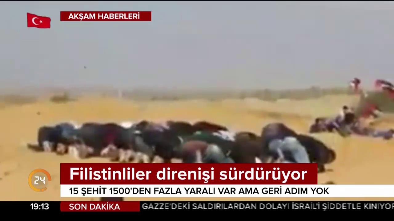 Direnişe devam