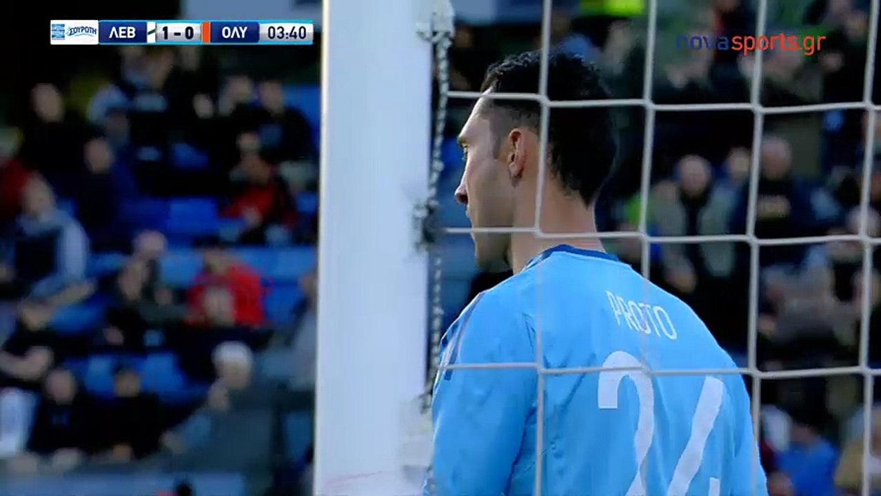 1-0 Ibrahima Niasse Goal - Levadiakos vs Olympiakos - 31.03.2018