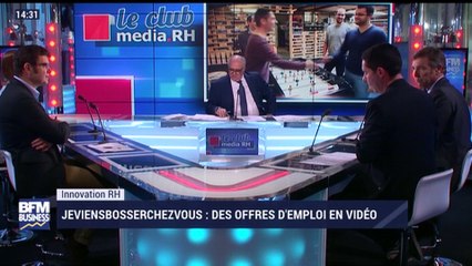 Innovation RH: des offres d'emploi en vidéo chez Jeviensbosserchezvous - 31/03