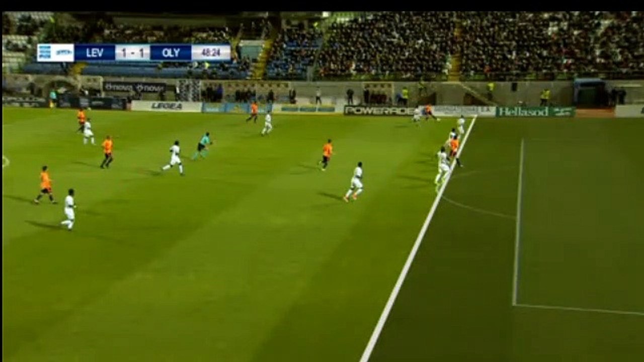 1-1 Karim Ansarifard AMAZING Goal   - Levadiakos vs Olympiakos 31.03.2018