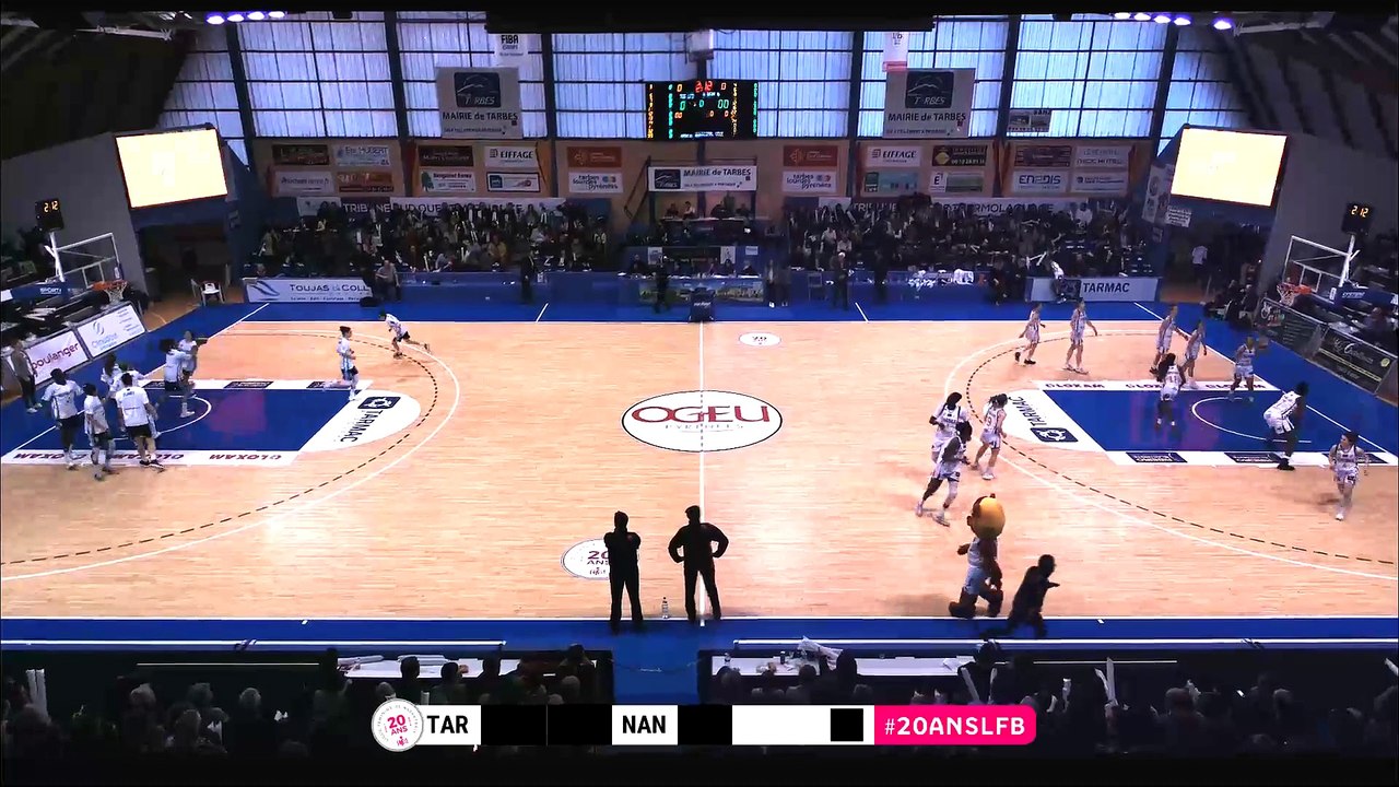 LFB 17/18 - J20 : Tarbes - Nantes Rezé