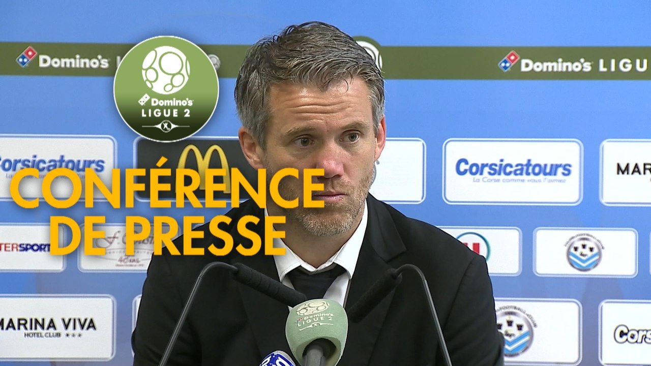 Conférence de presse Tours FC - FC Lorient (3-1) : Jorge COSTA (TOURS) - Mickaël LANDREAU (FCL) - 2017/2018