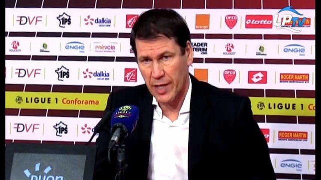 Les mots de Garcia après Dijon-OM