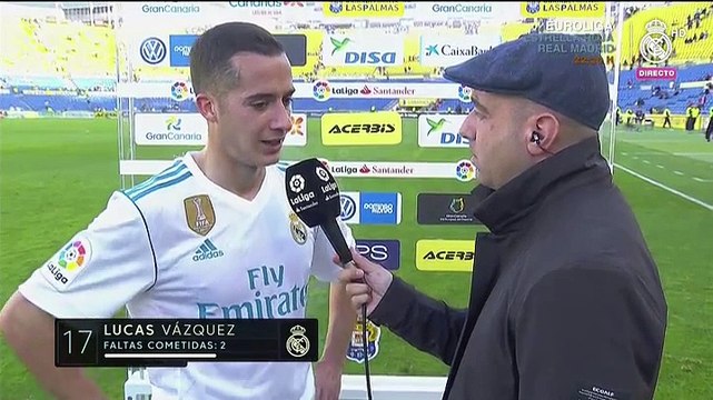 Lucas Vázquez: Es un buen momento para aprovecharlo contra la Juventus