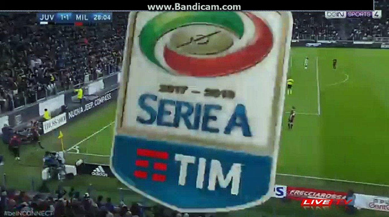 Leonardo Bonucci juventus 1 - 1 AC Milan