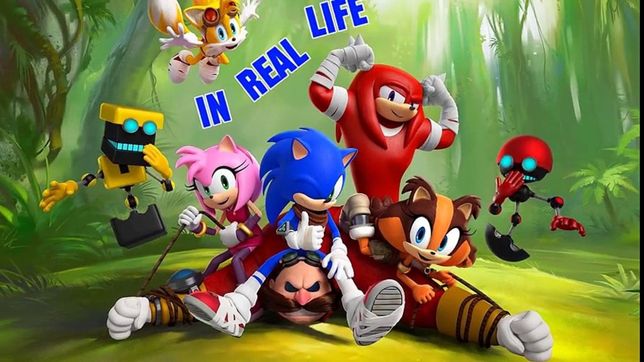 Sonic Boom Characters In Real Life 2018 - video Dailymotion