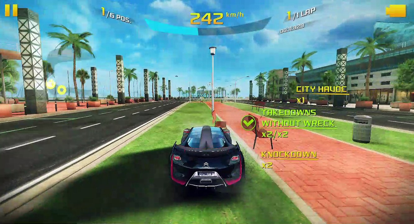 Asphalt 8  Airborne 300+ kmh speed Barcelona car racing