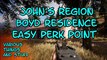 Far Cry 5 John's Region Boyd Residence Easy Perk Point