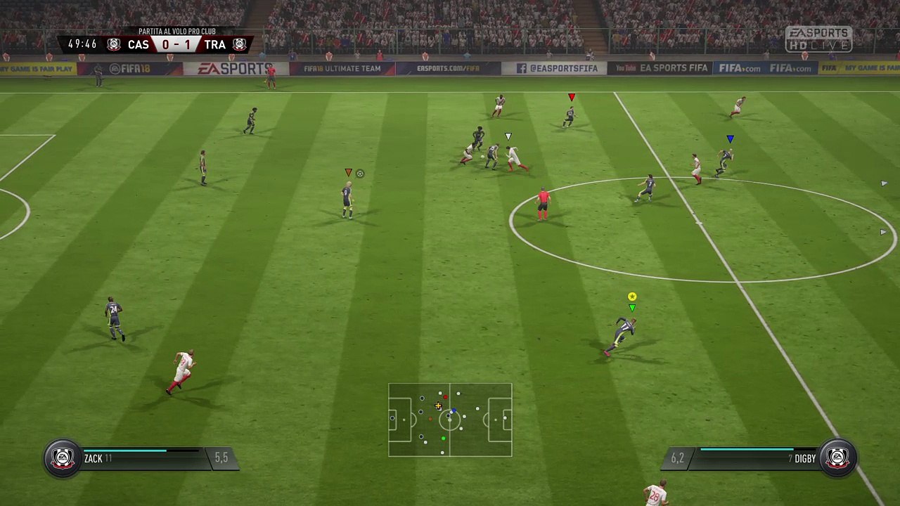 FIFA 18 Pro club al FLY