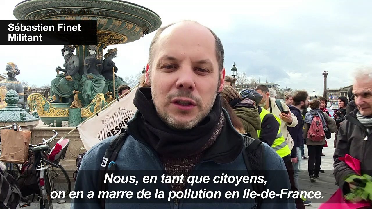 Paris: des statues revêtues d'un masque antipollution
