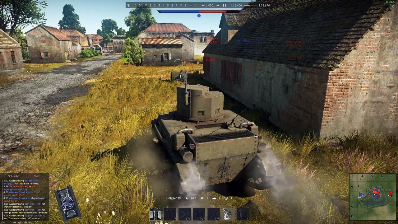 War Thunder - Testfahrt - High Settings | Linux