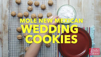 Mole New Mexican Wedding Cookies