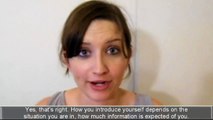 Introducing Yourself - How to Introduce Yourself In English