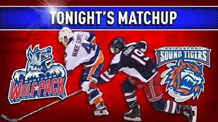 AHL Bridgeport Sound Tigers 5 at Hartford Wolf Pack 1