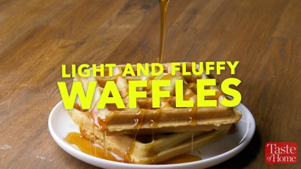 Light and Fluffy Waffles