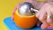 Meringue-Topped Sherbet Oranges