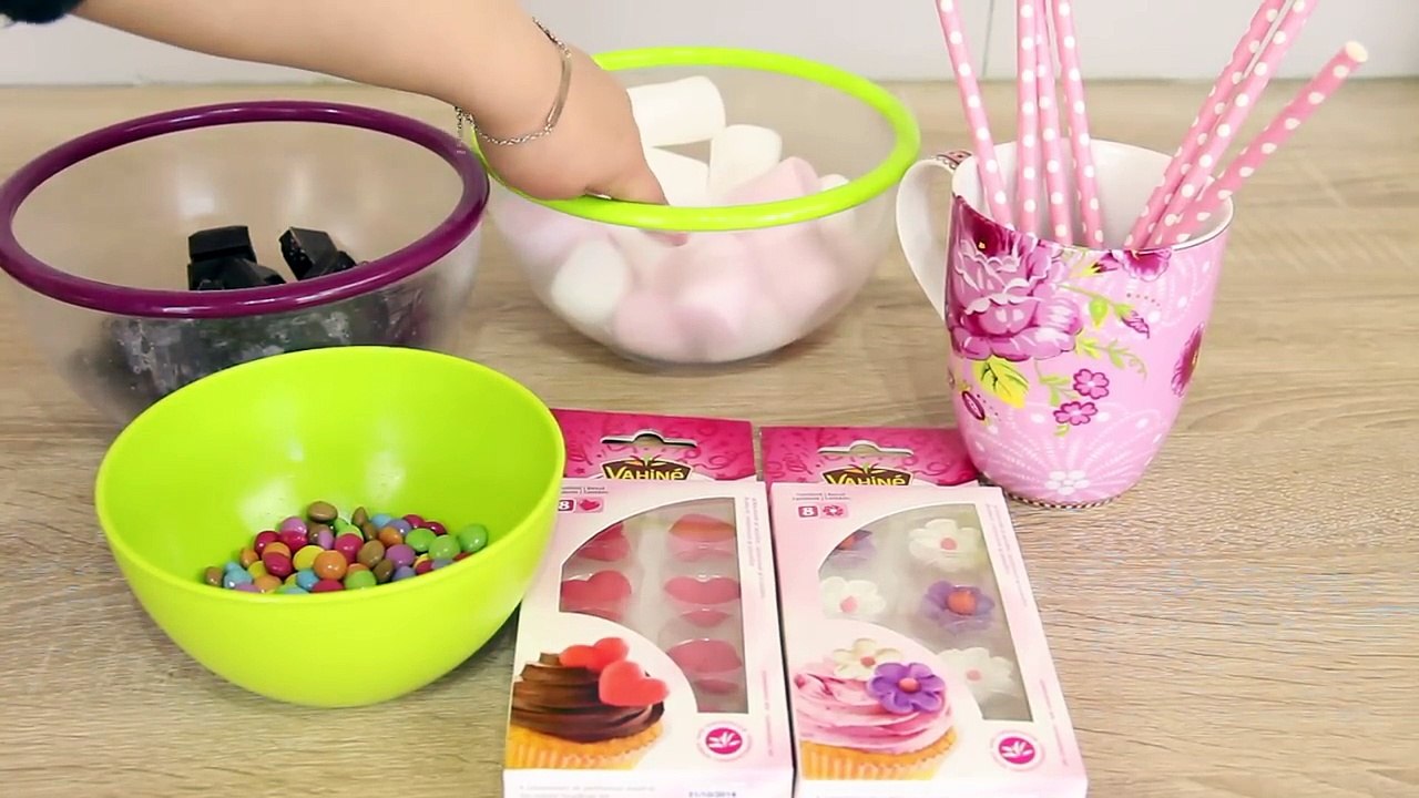 CUISINE POUR LES PETITS - SUCETTES CHAMALLOW CHOCOLAT •♡