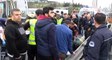 TEM'de Çevik Kuvvet Minibüsü Yan Yattı, 8 Polis Yaralı