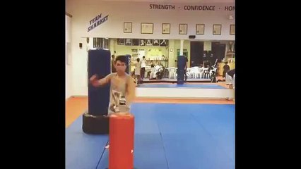 A Water Bottle Kick Fail