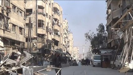 جيش النظام السوري يعلن السيطرة على الغوطة