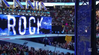 FULL SEGMENT - The Rock and Ronda Rousey confront The Authority_ WrestleMania 31 (WWE Network)
