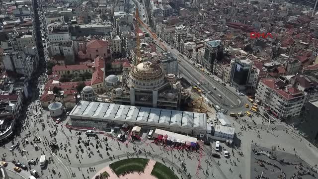 Taksim Camii'nin Kaba İnşaatının Yüzde 85'i Tamamlandı-hd