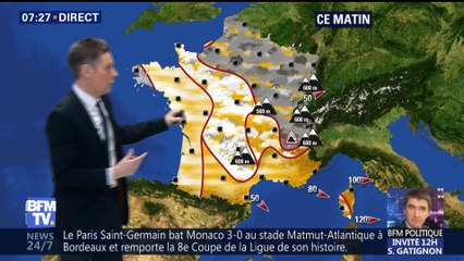 La météo pour ce dimanche 1er avril 2018