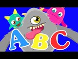Komik Canavarlar ile ABC Alfabe şarkısı - Dünya Çocuk Şarkıları