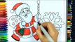 Cómo dibujar Papá Noel